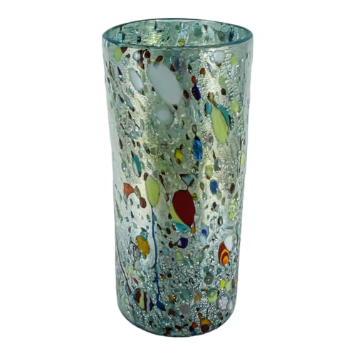 Vase en Murano d'art de Venise, design Millefiori haut de gamme