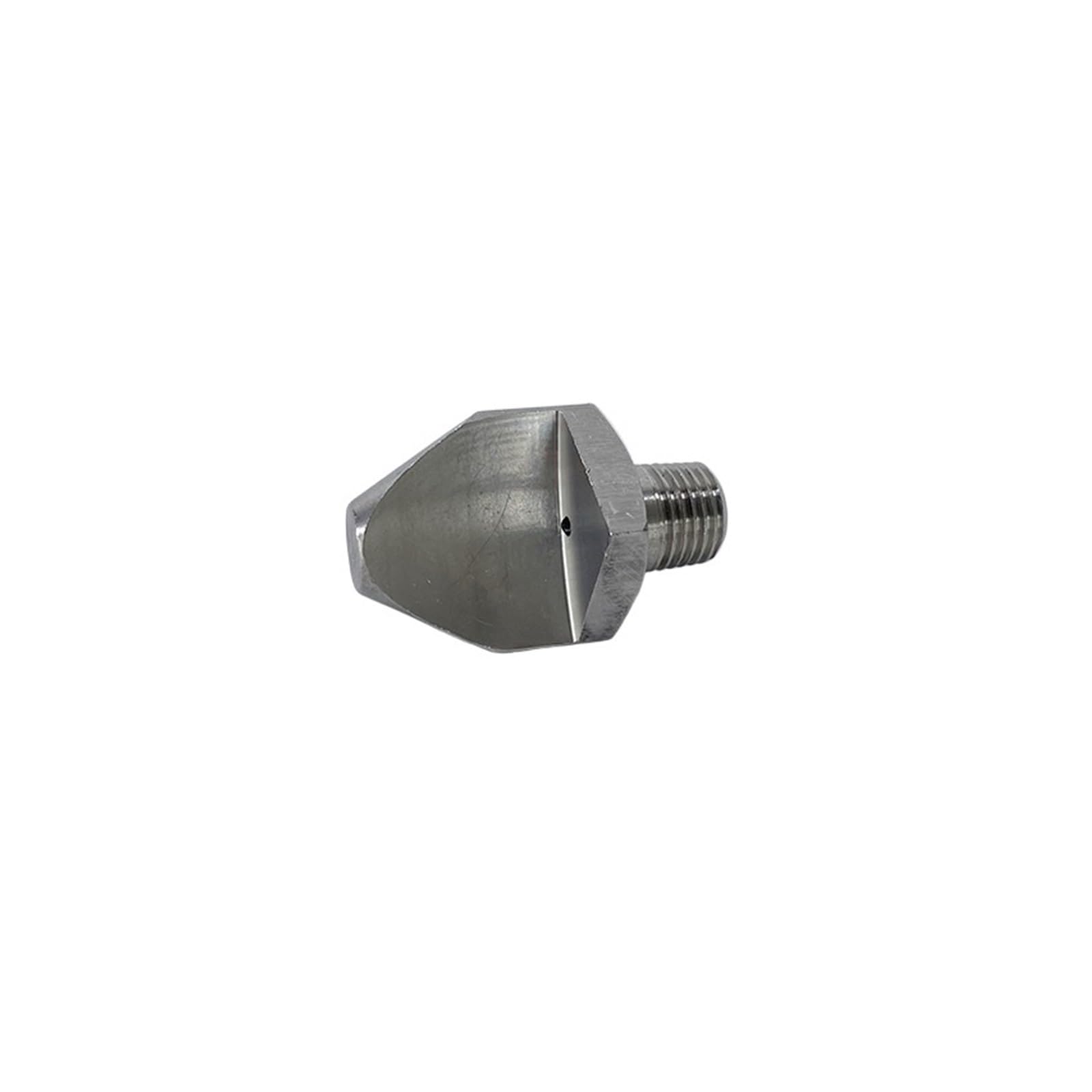 Boquilla de pulverización de abanico plano, Boquilla en abanico plano con cuchara V de acero inoxidable, orificio 15-50 grados, 1/8-3/4 pulgadas, 1,6-5,0mm(1l4 Medium 2.0mm)
