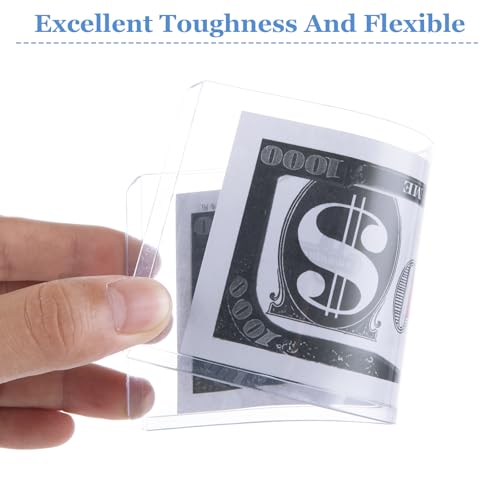 Protectores duros para billetes 50 unidades 6.8x2.9 pulg miniatura 4