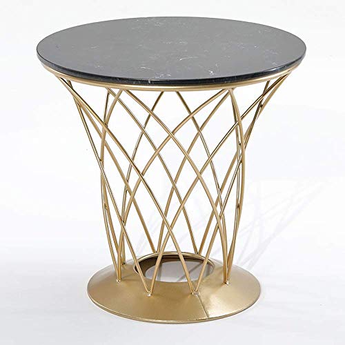 Home&Selected Furniture/End Table Nordic Modern Round Marble Sofa Side