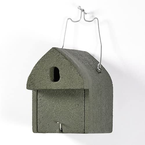 3er Nistkastenset der Frühling kann kommen aus Holzbeton -Fledermäuse, Feldsperling, Blaumeise, Sumpfmeise, Star, Gartenrotschwanz, Kohlmeise, Haussperling, Kleiber, Fledermäuse.