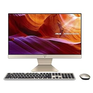 ASUS Vivo AiO V222, 21.5″ (54.61 cm) FHD, Intel Core i5-10210U 10th Gen, All-in-One Desktop (8GB/512GB SSD/UHD Graphics/Windows 11/Office 2021/Wireless Keyboard & Mouse/Black/4.8 kg), V222FAK-BA020WS