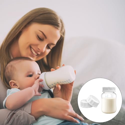 6 Stück Reiseflaschenverschlüsse für Avent, Babyflaschenverschlüsse Flaschendeckel Ersatz Babyflaschen Deckel Kompatibel mit Avent Weithalsflaschen