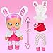 BEBÉS LLORONES Dressy Coney el Conejo | Muñeca interactiva Que llora de...