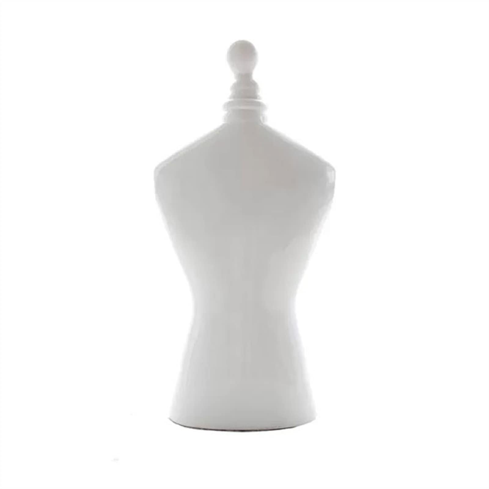 SBZIOJHDR jewellery stand, 3-Dimensional Jewelry Stand Necklace Chain Bust Stands for Shows(White)