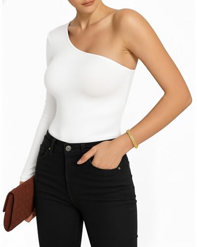 Image of MANGOPOP Women's Round Neck Short Sleeve T Shirts Basic Bodysuits