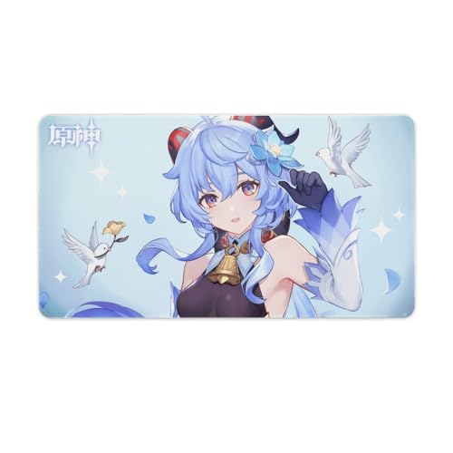 ガールズバンドクライ マウスパッド 大型 ゲーミング 滑り止め 防水 デスクマット 超大型 デスクパット パソコンマット ゲーミ 可愛い 大判 装飾 マウス対応 耐久性 滑り止め おしゃれ 大きいサイズ プレゼント 贈り物 40X75cm
