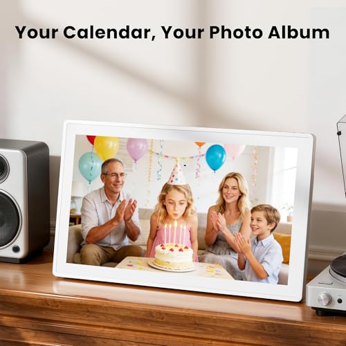 Image of 15.6'' Digital Calendar Touchscreen, Smart AI Wall Planner, No Subscription