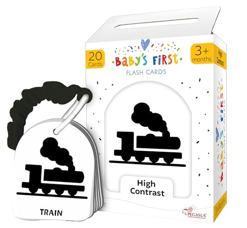 Image of Popcorn Games and Puzzles Flash Cards for Kids (High Contrast)