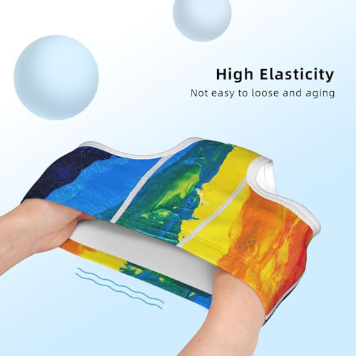 Rainbow Colored 100% Cotton Boys Briefs Soft Teen Underwear4