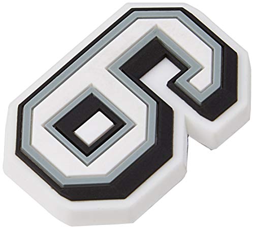 Crocs Shoe Charm | Personalize with Jibbitz, Number 6, Small