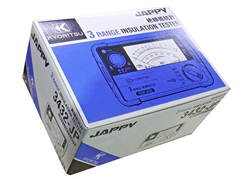 Amazon | JAPPY アナログ式3レンジ絶縁抵抗計 3432-JP | 電設用部品 