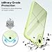 LoeoeL for iPhone XR Case Clear, Transparent Hybrid XR Phone Case [Hard Plastic & Soft Silicone Bumper] Acrylic Non Yellowing Thin Slim Protective Cover for Women, Mint Green