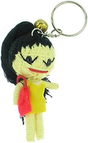 Amy Winehouse Voodoo String Doll Keyring Keychain