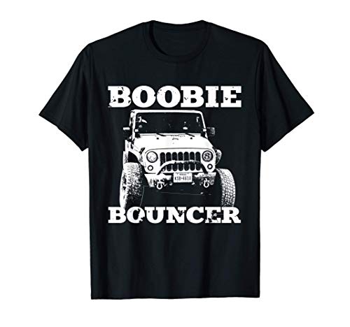 Boobie bouncer | rough off-road truck driving humor t-s…
