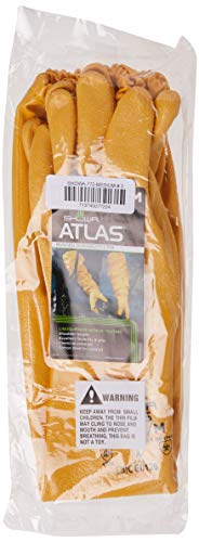 Atlas Glove Wg772M 26-Inch Long Sleeve Nitrile Coated Cotton Lined Work Gloves, Medium #TOP1