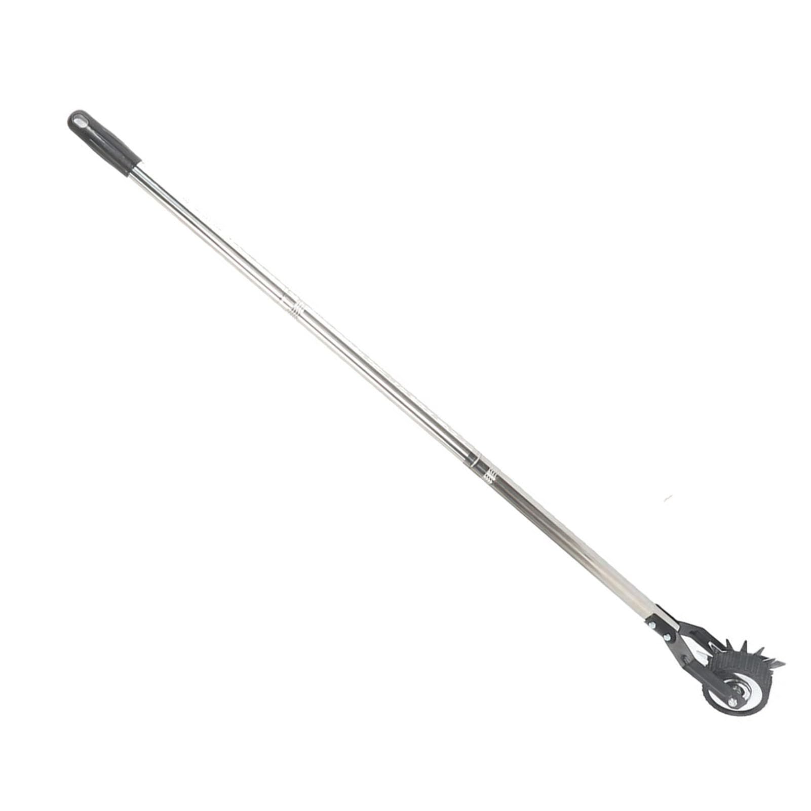 Manganese Steel, Stainless Steel Manual Lawn Edger, Grass Trimmer Edger for Sidewalks, Driveways, Flower Beds, Easy Assembly and User Friendly Design (3 Sections)