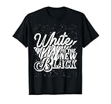 Photo Gallery il bianco è la nuova zebra nera maglietta Photo Gallery il bianco è la nuova zebra nera maglietta