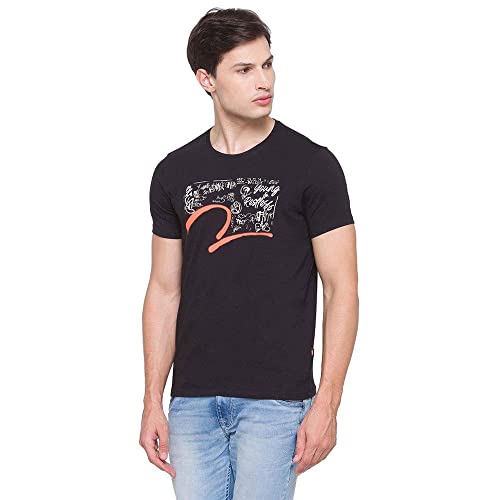 Image of Spykar Men's Slim Fit T-Shirt