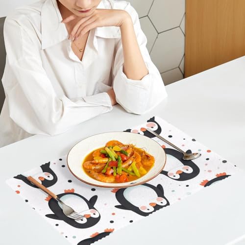 Set de table pingouin pour éviter les taches et protéger les meubles de la chaleur - 7