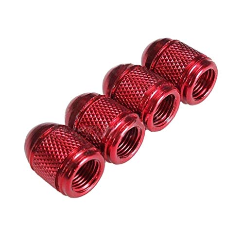 Provide The Best 4pcs del Coche Auto del neumático del Carro Casquillo del vástago de válvula del vehículo de Ruedas de Aluminio de aleación de válvula de Aire Stem Tapas Universal