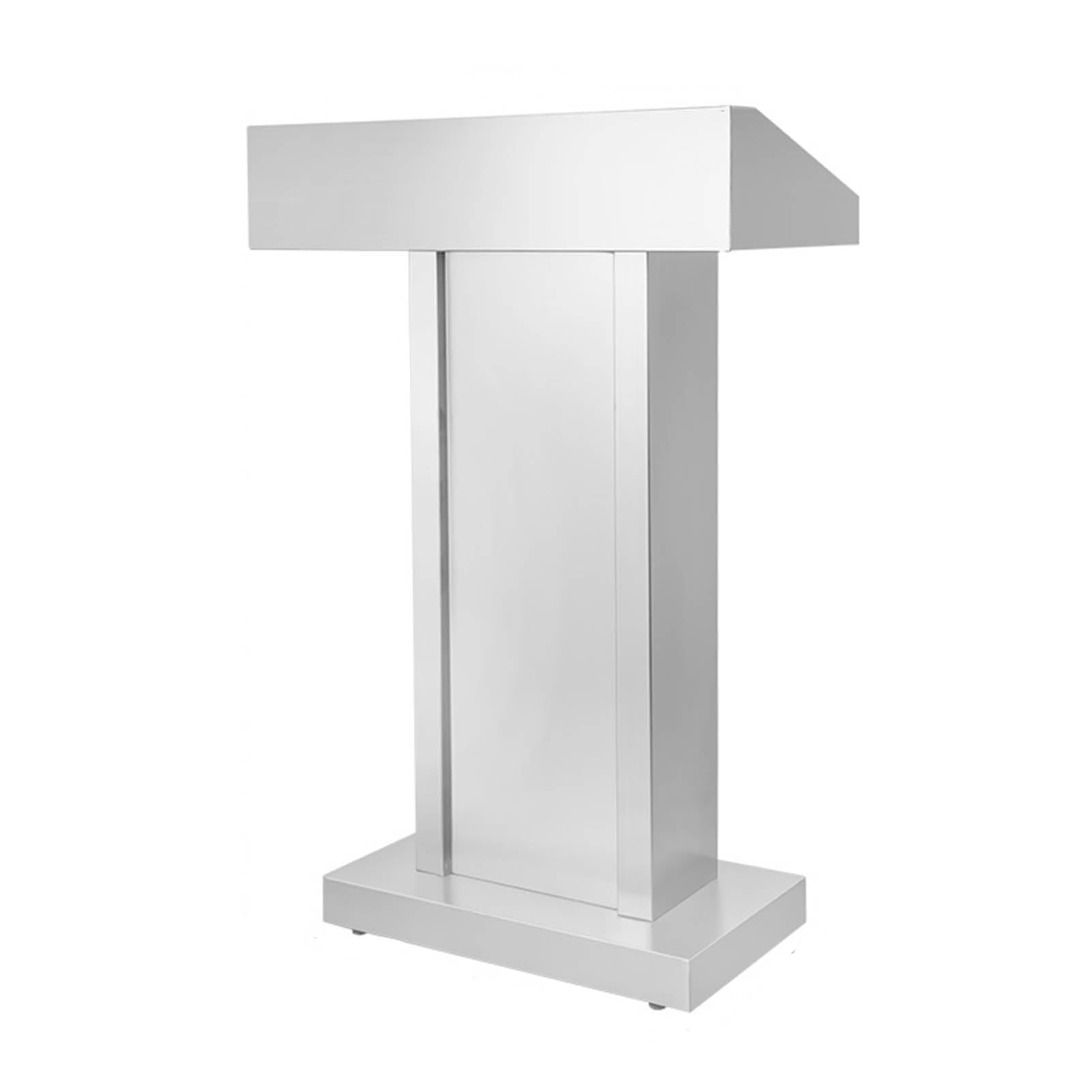 DUANHOZ Professional Presentation Podium Stand, Portable and Modern Design for Church, Classroom, Lecture, Wedding, and Concert Events