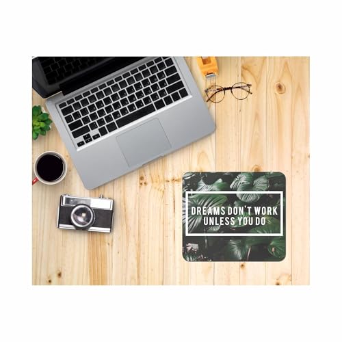 Image of Tshirtwala Dream Does Not Work Unless You DO Printed Mouse Pad