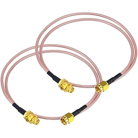 Boobrie SMA Male Female Coax Cable 50CM Cover
