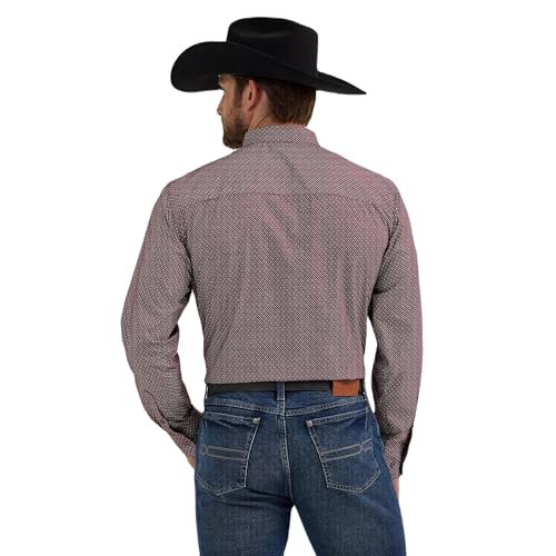 Wrangler Men's Cody Johnson Long Sleeve Button Down Shirt2