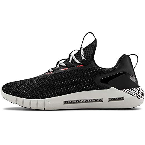 Under Armour Women's HOVR Strt Sneaker, Black (001)/Halo Gray, 10