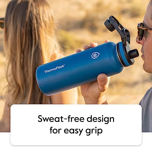 Thermoflask Double Stainless Steel Insulated Water Bottle 40 oz Capri