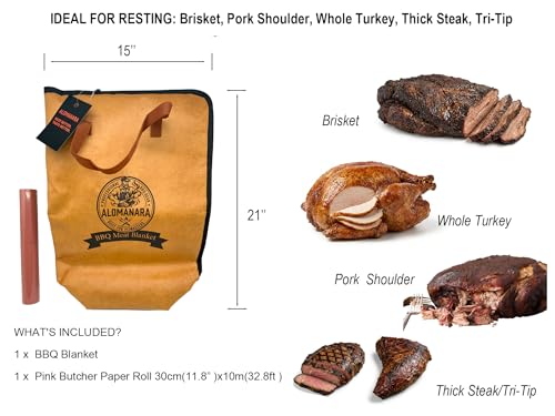 Manta para BBQ para descanso de carne de 21 pulgadas miniatura 2