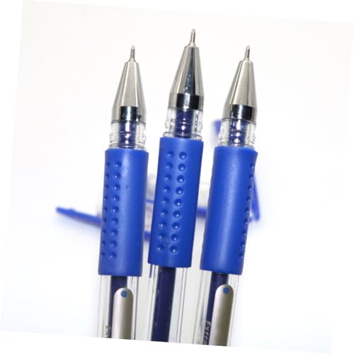 Bolígrafo de tinta gel azul OSALADI 12 piezas miniatura 3