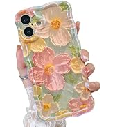 OOK Oil Painting Phone Case For IPhone 13 Laser Glossy