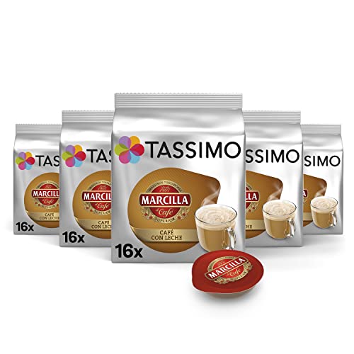Tassimo - 80 Capsule compatibili per macchine da caffè Tassimo Bosch Marcilla