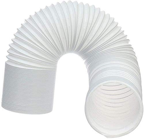 Batreetek 空調排気ダクト ダクトホース 右回転 時計回り 換気用 フレキシブル エア ダクトホース 伸縮 排気管 150mm*1.5m