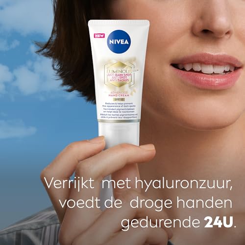 NIVEA Luminous630 Anti Spot Handcreme - SPF 15 - Hand Care - Pigmentvlekken Verwijderen - Crème voor jonger ogende handen - Lichaamsverzorging - 50 ml - Afbeelding 6