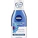 NIVEA Double Action Cornflower Eye Makeup Remover (2 x 125 ml), Two-Phase Facial Cleanser Enriched with Purified Water, Waterproof Makeup Remover for Women for All Skin Types