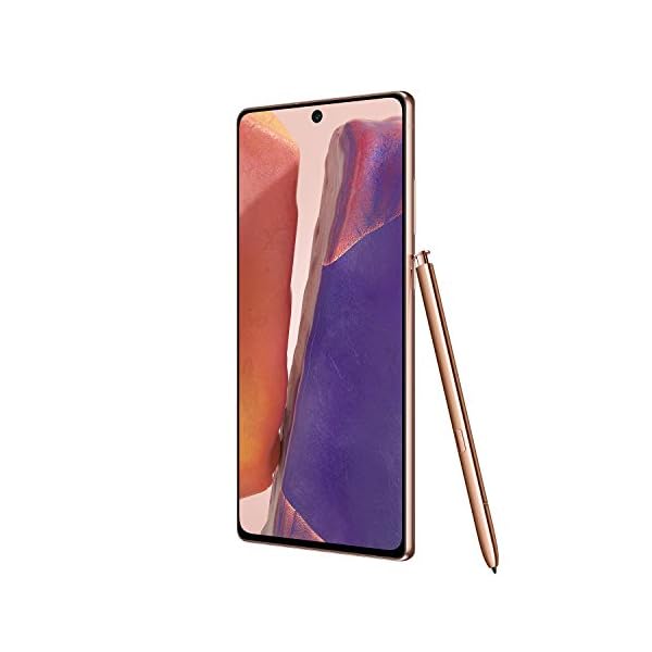 Samsung-Galaxy-Note-20-5G-Factory-Unlocked-Android-Cell-Phone-US-Version-128GB-of-Storage-Mobile-Gaming-Smartphone-Long-Lasting-Battery-Mystic-Bronze-SM-N981UZNAXAA Samsung Galaxy Note 20 5G Factory Unlocked Android Cell Phone, US Version, 128GB of Storage, Mobile Gaming Smartphone, Long-Lasting Battery, Mystic Bronze, SM-N981UZNAXAA