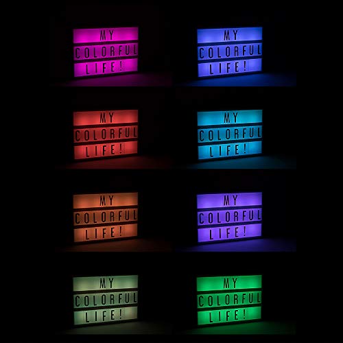 D-Mail Lampada LED da Tavolo con Scritta