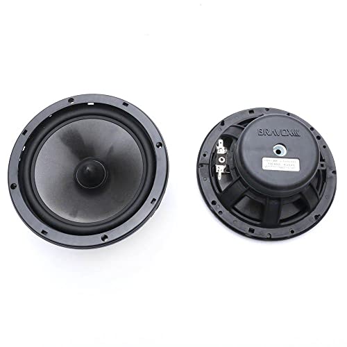 Kit 2 Vias, Bravox, CS60 BK, Alto Falantes