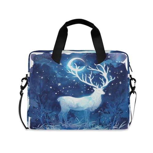 Bolsa Maletín para Laptop 15.6" con Asa y Correa Azul