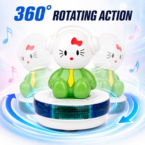 Image of Zest 4 Toyz Musical Toy for Kids 360 Degree Rotating Dancing Toy with LED Light & Sound Bump & Go Action Toy for 1 Year Old Kids Boys Girls | Birthday Gift