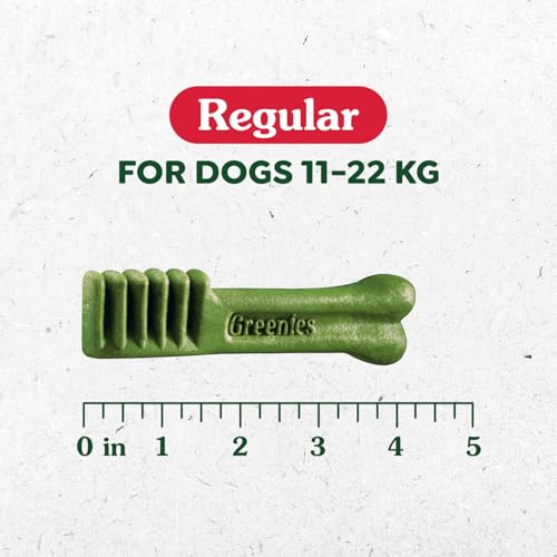 GREENIES Dog Treats Original Regular Natural Dental Care, (36 Treats) 36 oz. Pack image 5