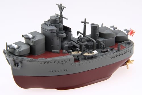 Chibimaru Kantai Akatsuki modelo de plástico miniatura militar japonesa