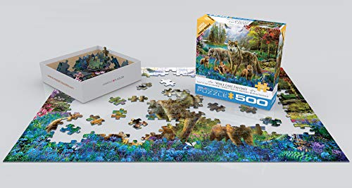 Eurographics 8500-5360 Eurhr Wolf Lake Fantasy 500Piece Puzzle 500Piece Jigsaw Puzzle thumb #2