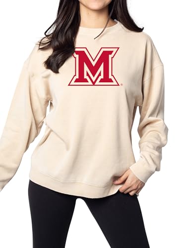 Sudadera Campus Crew mujer avena S para abrigarse con ligereza diaria