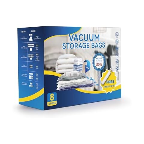 Simple Deluxe Jumbo Vacuum Storage Bags Cover