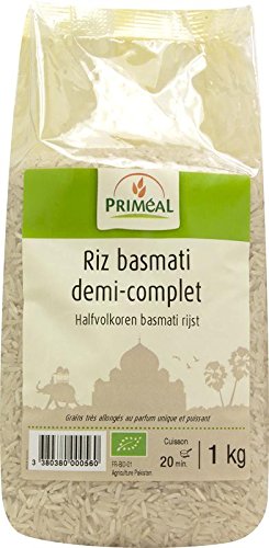 Priméal Riz Basmati 1/​2 Complet 1 kg
