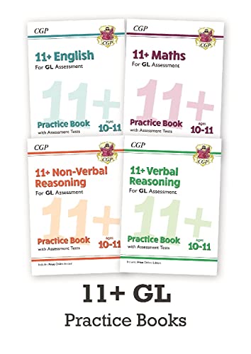 11+ GL Ages 10-11 Practice Book & Assessment Tests Bundle